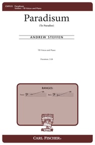 Paradisum TB choral sheet music cover Thumbnail